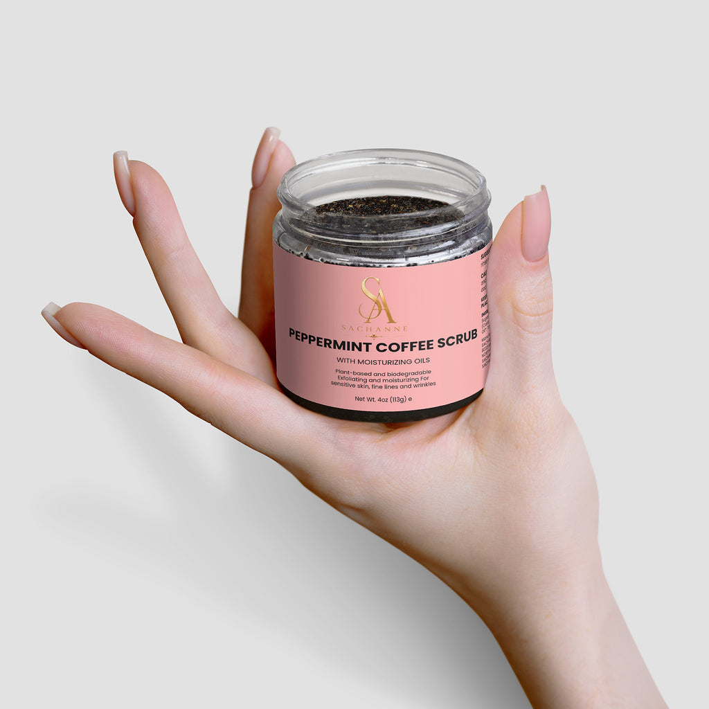 Peppermint Coffee Scrub
