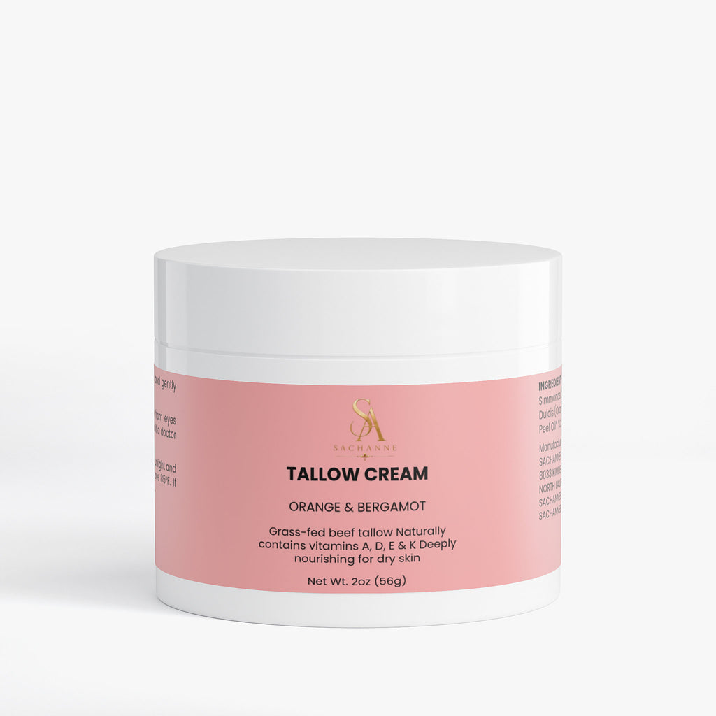 Tallow Cream Orange & Bergamot