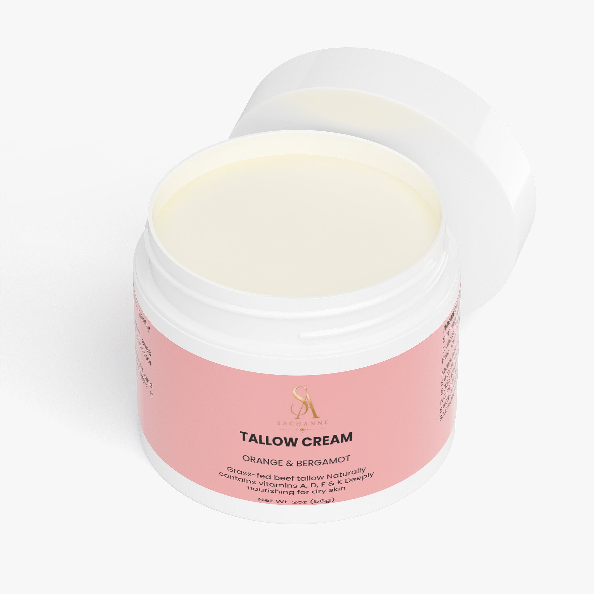 Tallow Cream Orange & Bergamot