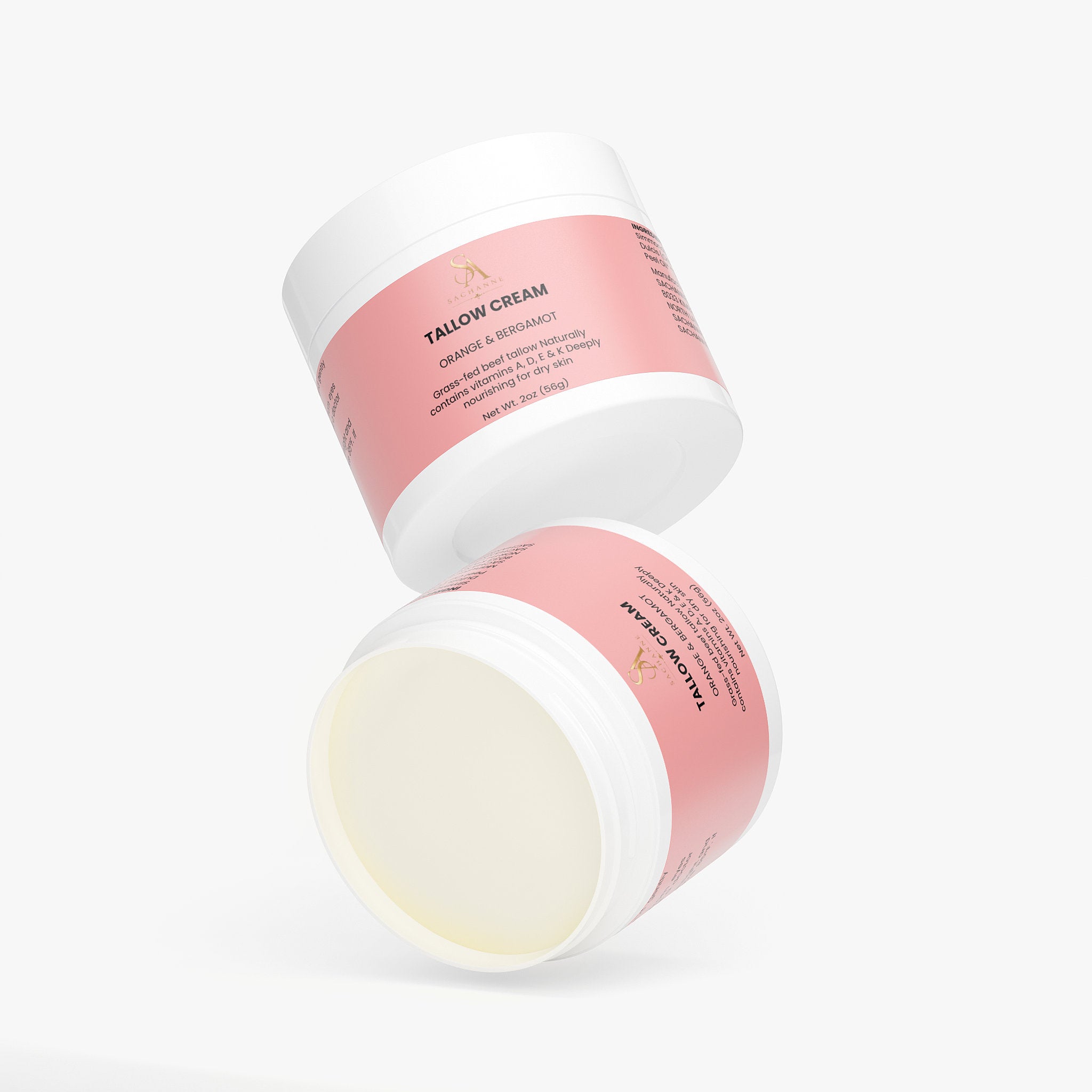 Tallow Cream Orange & Bergamot