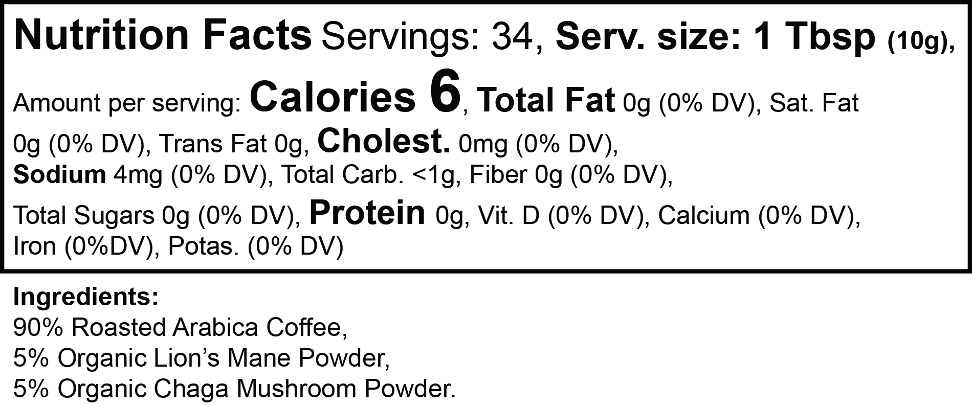 Golden Brew Coffee (Medium Roast)