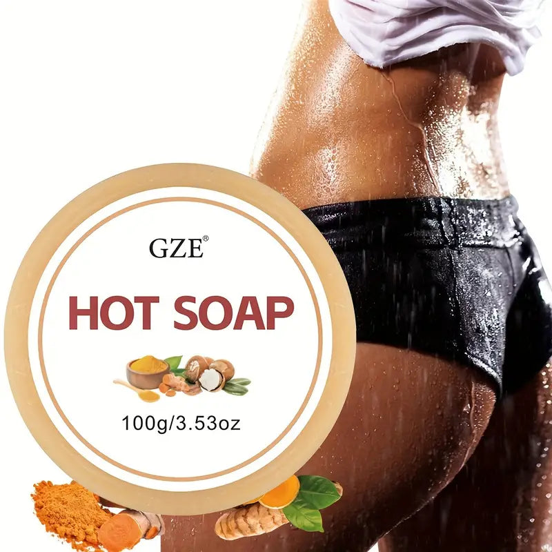 Hot Soap 100g/3.53oz – Workout Body Soap, Fast-Acting Hot Bar For Men & Women, Gym Exercise Massage Soap