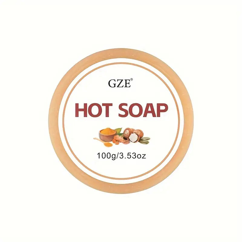 Hot Soap 100g/3.53oz – Workout Body Soap, Fast-Acting Hot Bar For Men & Women, Gym Exercise Massage Soap