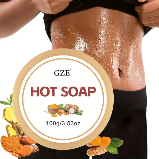 Hot Soap 100g/3.53oz – Workout Body Soap, Fast-Acting Hot Bar For Men & Women, Gym Exercise Massage Soap