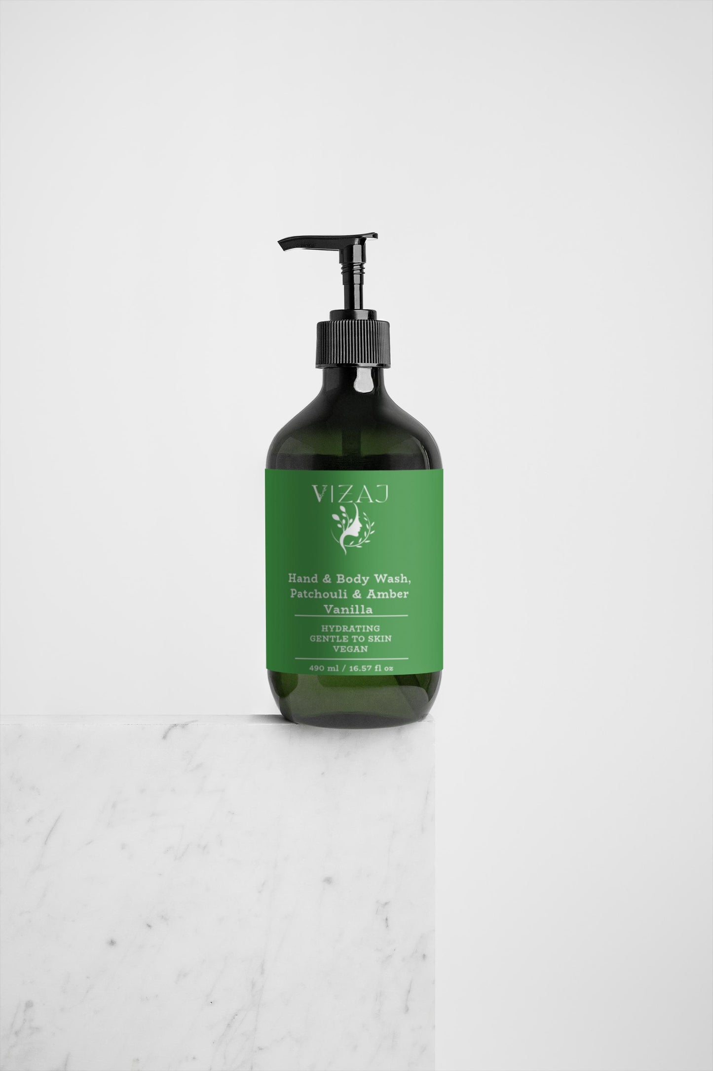 Hand & Body Wash, Patchouli & Amber Vanilla