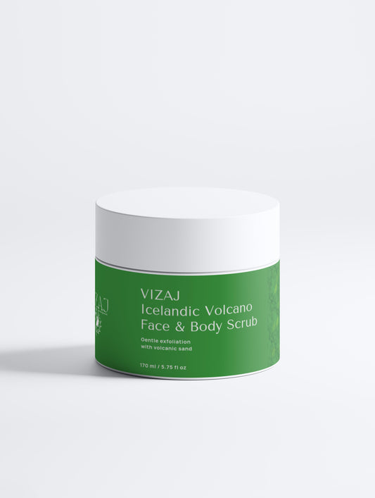 VIZAJ Icelandic Volcano Face & Body Scrub