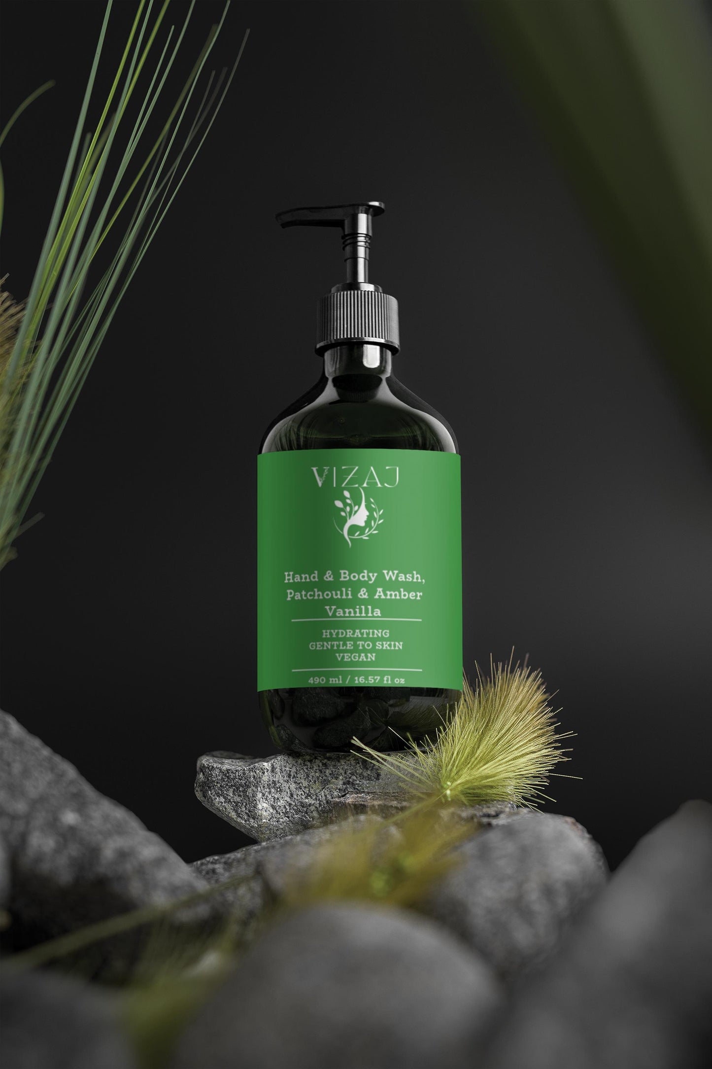 Hand & Body Wash, Patchouli & Amber Vanilla